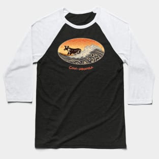 Cow-abunga Cow Baseball T-Shirt